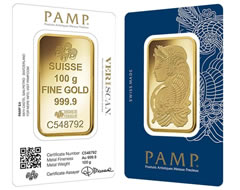 Lady Fortuna Minted Gold Bar 50 gm